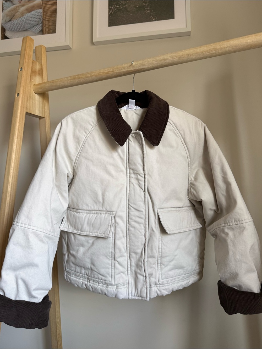Joe Fresh Work Wear Style Cream Jacket